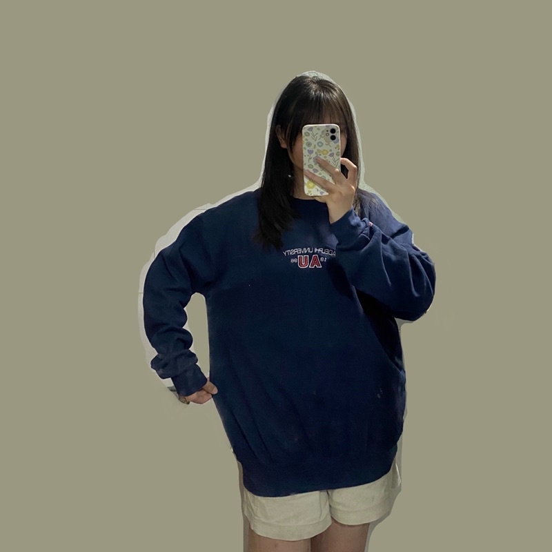 Áo sweater Mỹ dày dặn hiệu jansport