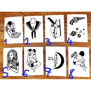 HÌNH XĂM TRẮNG ĐEN SIÊU COOL ( DỄ XĂM )