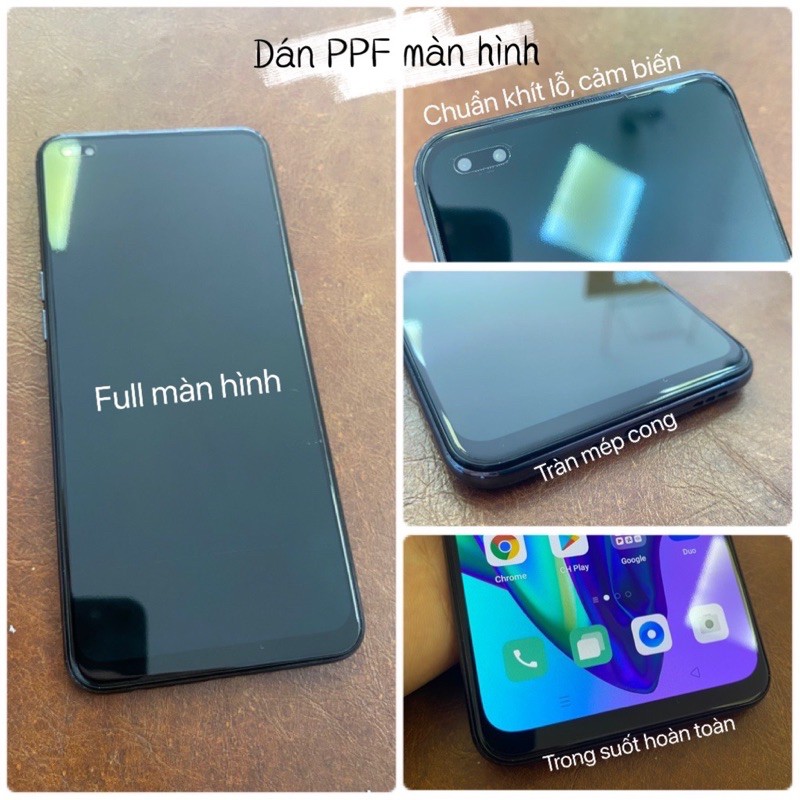 Dán PPF màn hình mặt lưng mặt trước mặt sau full kín viền Sony XZ 3 XZ3