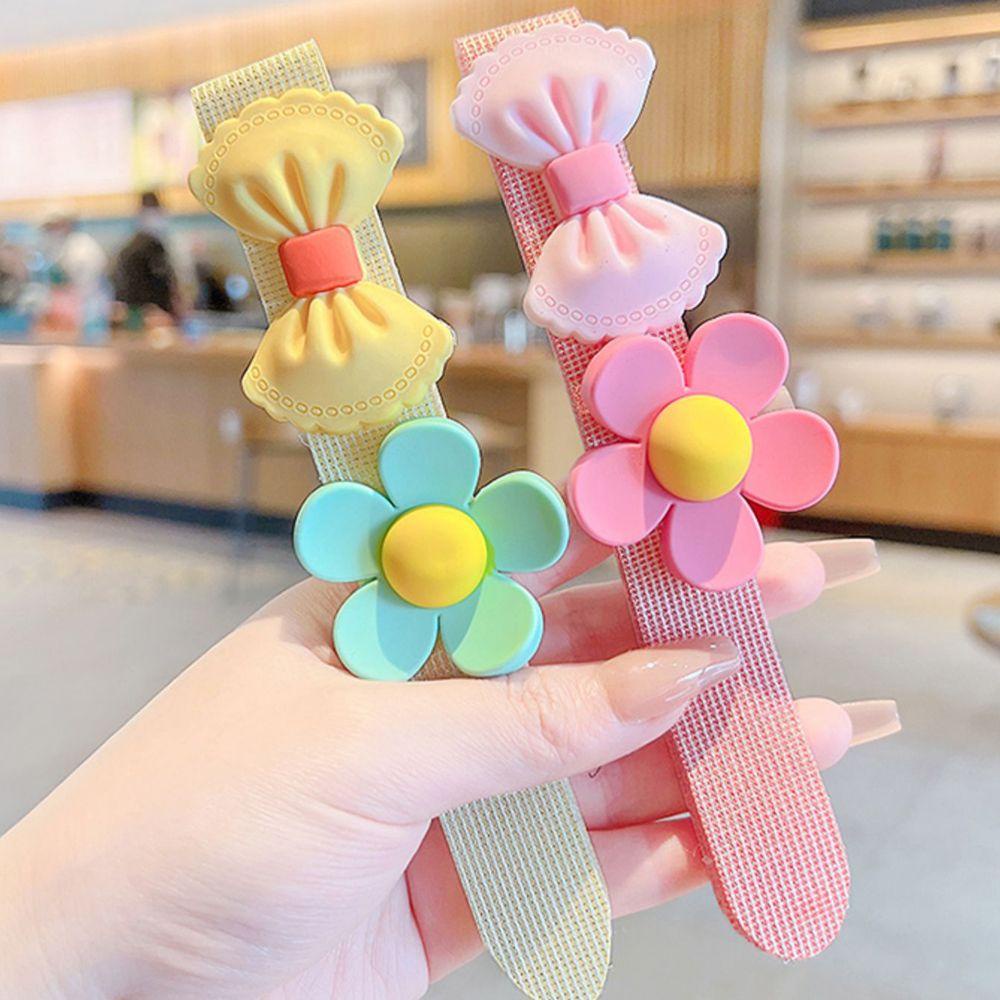 Băng Đô Đính Nơ Họa Tiết Sọc Caro Dễ Thương Phong Cách Vintage Cho Bé