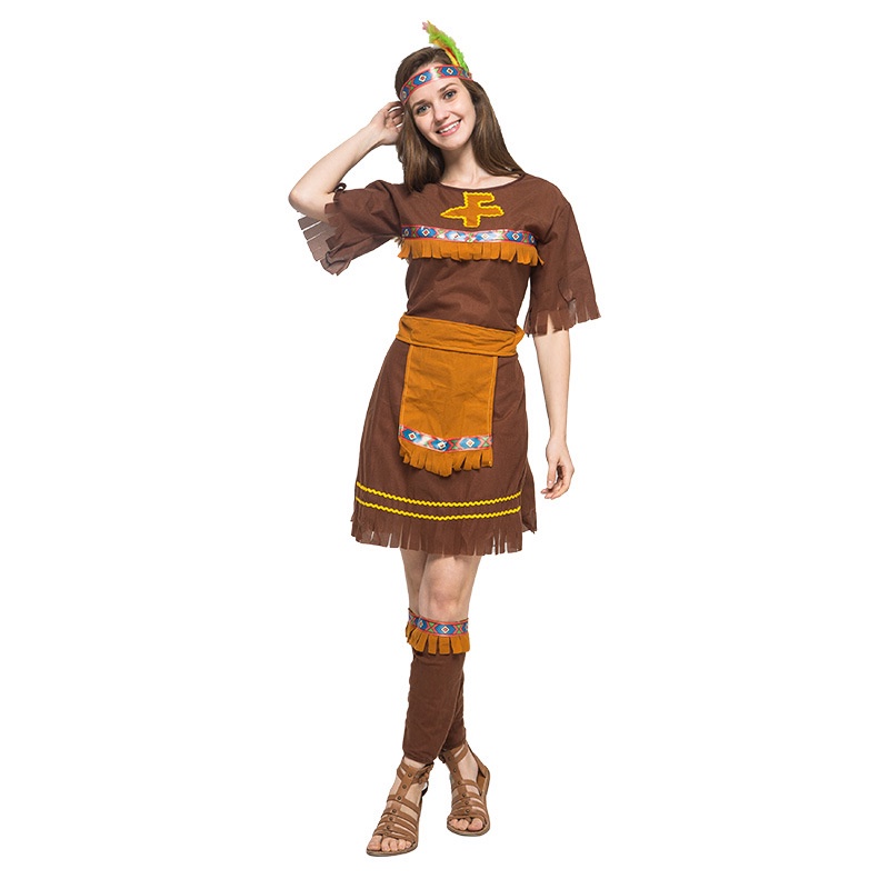 Trang Phục Hóa Trang Halloween Công Chúa Ấn Độ Cho Nam Và Nữ