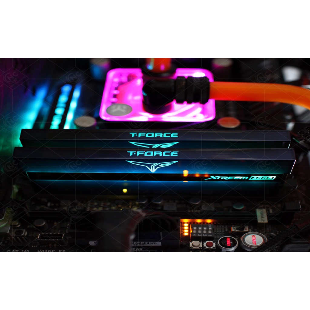 RAM TEAMGROUP T-Force Xtreem ARGB 16GB (8GBx2) Bus 4000 CL18 Black DDR4