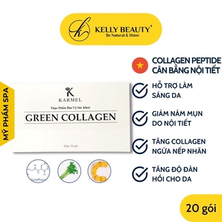 Collagen Peptide Sáng Da KARMEL Cân Bằng Nội Tiết, Ngừa Mụn Nám, Tăng Collagen, Chống Lão Hóa KELLY BEAUTY thumbnail