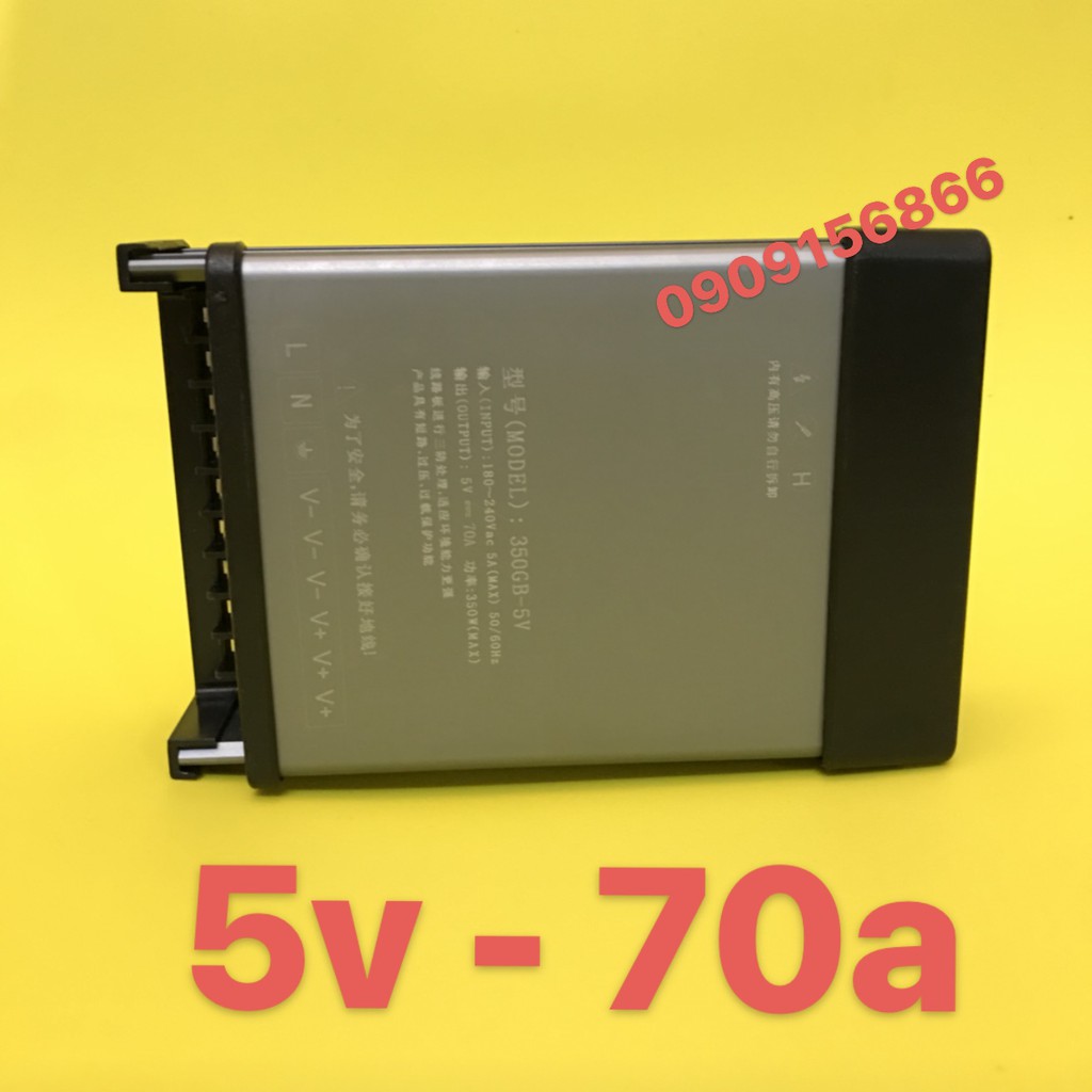 Nguồn 5V 70A ngoài trời