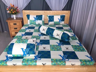 Drap thun❤️❤️FREESHIP❤️❤️ga thun_drap thun hàn quốc LV sang chảnh