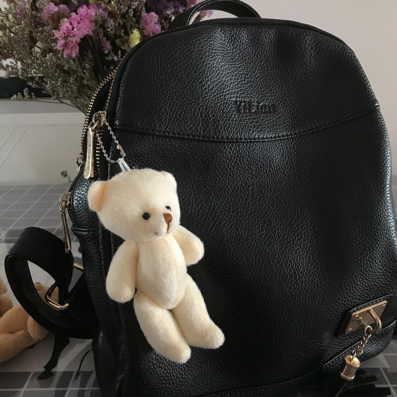 Móc khoá gấu bông chất liệu PP cotton mềm mịn dễ thương JP5