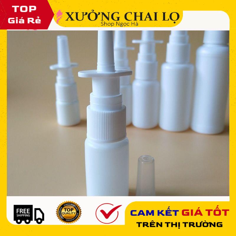 [GIÁ RẺ NHẤT] Chai xịt mũi thẳng 10ml, 20ml chiết dung dịch , phụ kiện du lịch