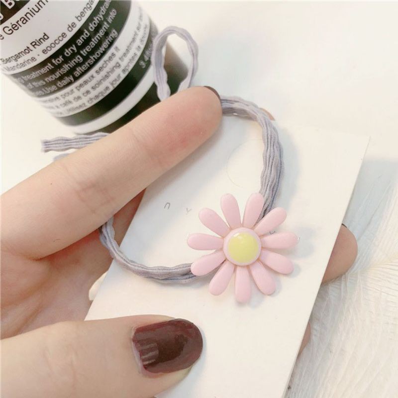 [HCM]Dây cột tóc hoa cúc dễ thương cho bé