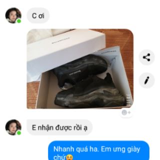 Ảnh thật kèm feedback giầy thể thao đen