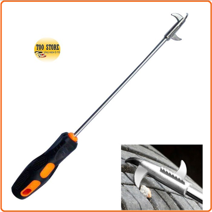 Dụng Cụ Móc Đá Dăm Lốp Xe Hơi Cậy Đinh Lốp Ô Tô Xe Máy Đa Năng Đầu Tua Vít 4 Cạnh  -lakado