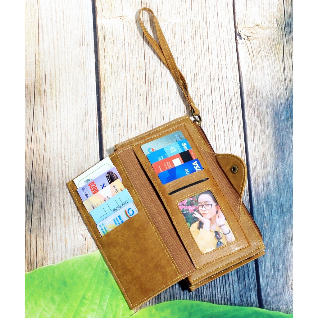 Ví cầm tay unisex nam nữ CNT VN10