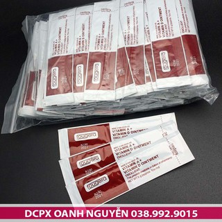 Dưỡng lông mày, môi Vitamin A, D (50 gói/set)