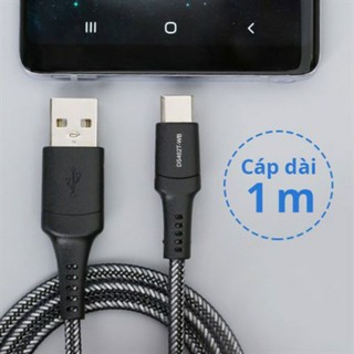 Cáp type-c 1 m mbest ds462t-wb đen