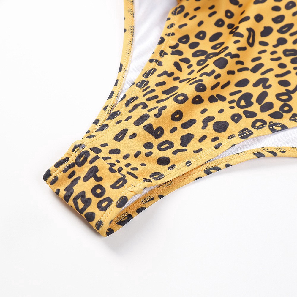 Bikini 1 mảnh nâng ngực họa tiết da báo đốm cá tính quyến rũ dành cho các quý cô | BigBuy360 - bigbuy360.vn