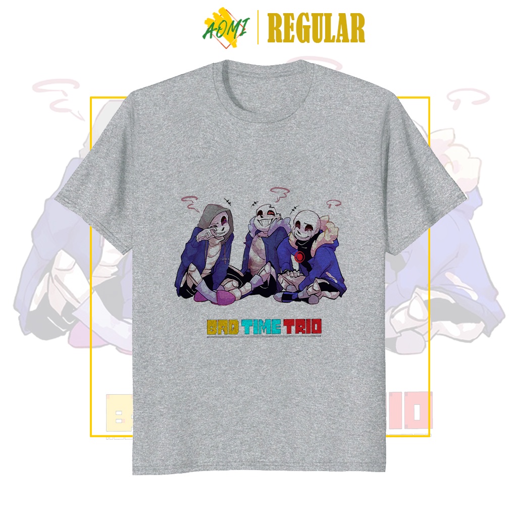 O THUN UNISEX AOMI ĐẶC BIỆT BAD TIME HAHA TAY NGẮN TAY LỠ NAM NỮ AOMIVN THỜI TRANG