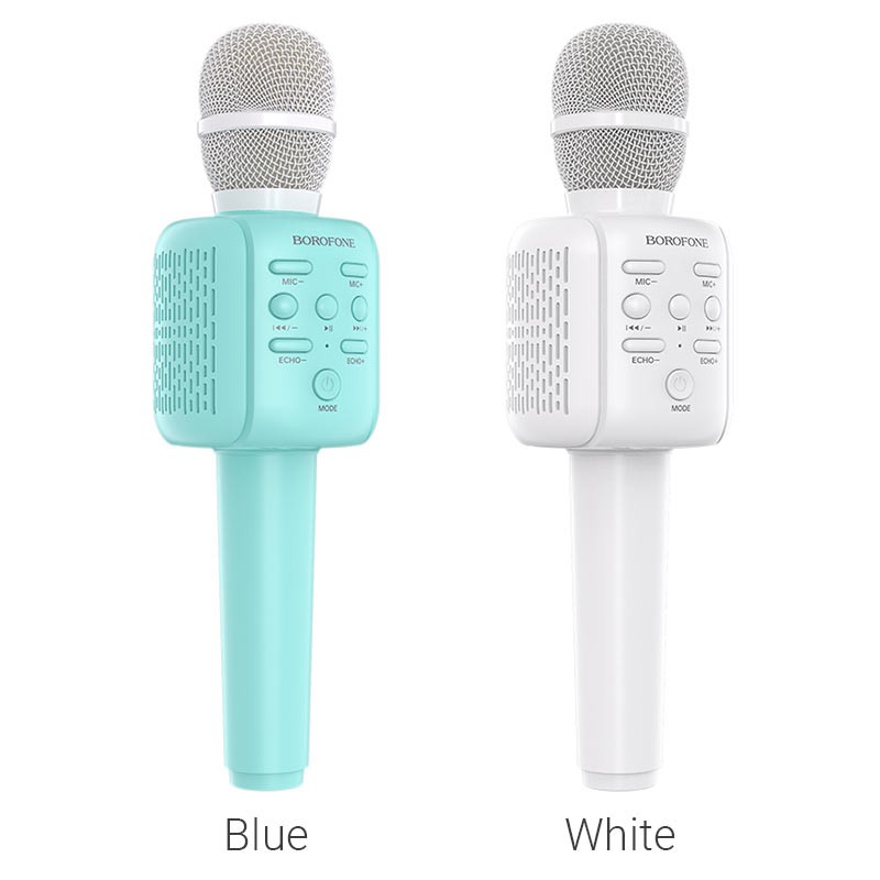 CHÍNH HÃNG Micro Karaoke Bluetooth Kèm Loa míc hát BOROFONE BF1, ÂM THANH CỰC CHUẨN , HAY