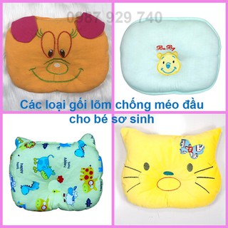Các loại Gối lõm chống méo đầu, bẹp đầu