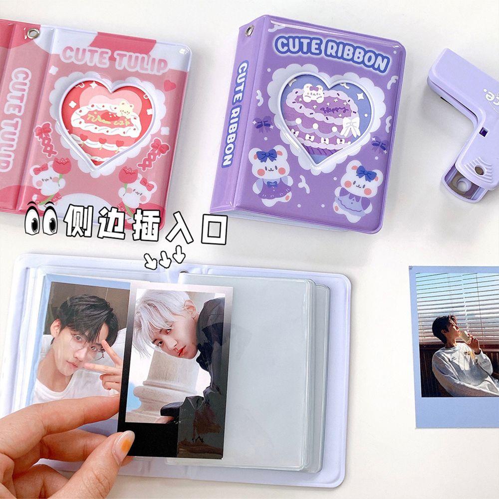 Album Ảnh Dán Trang Trí Hình Bánh Gấu Hoạt Hình Dễ Thương