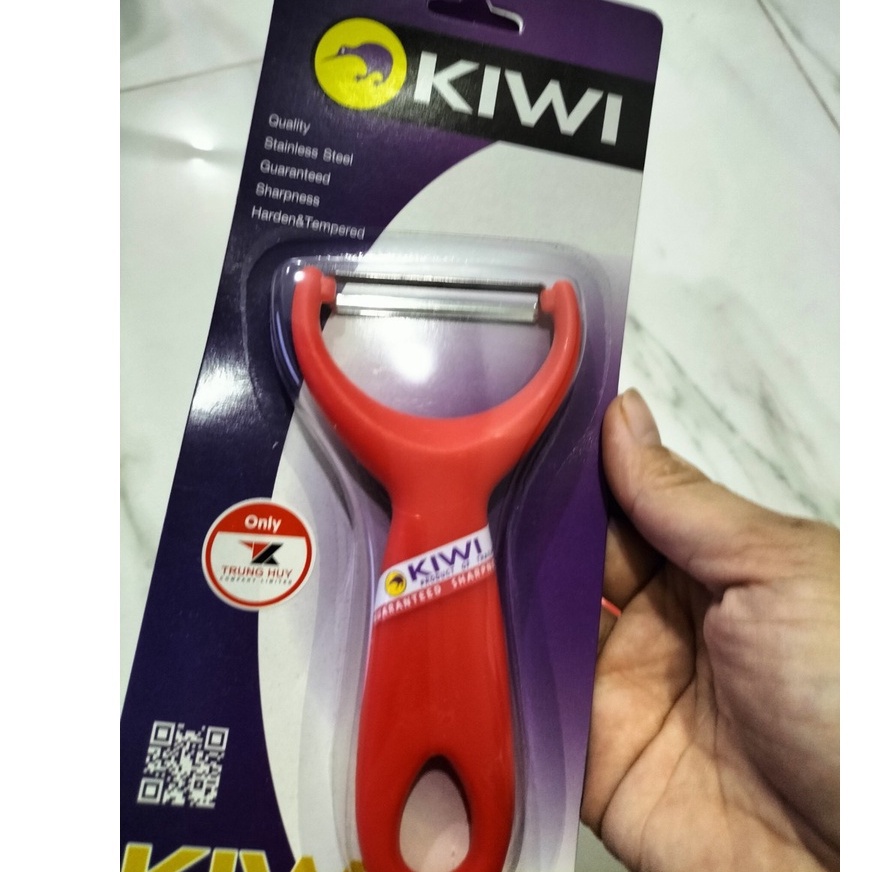 Dao bào vỏ 217 cán nhựa đỏ - KW-217 Thương hiệu: Kiwi