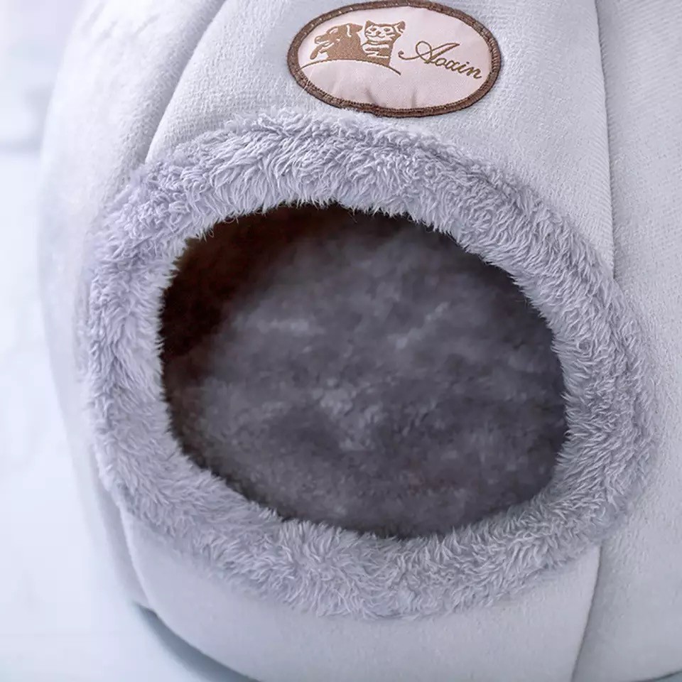 Nệm cho mèo. Đệm cho chó mèo  Lót Bông - Bọc Nhung Êm Ái - Thấm Hút Tốt