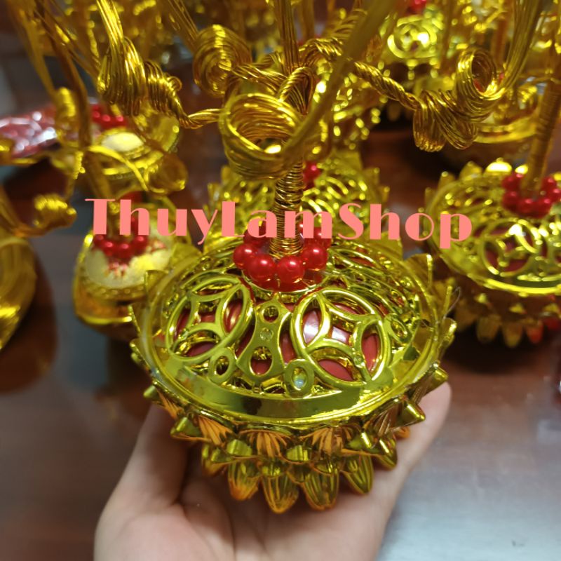 Sỉ 10 gốc sen/ gốc thỏi vàng làm cây cành vàng lá ngọc