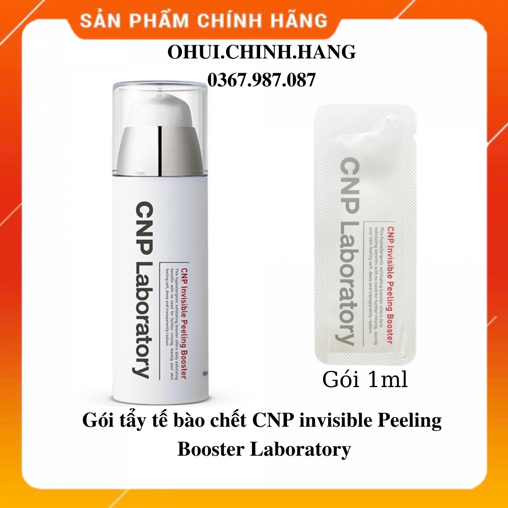 Gói tẩy tế bào chết CNP invisible Peeling Booster Laboratory 1ml_𝐄𝐁𝐈𝐒𝐔 𝐂𝐎𝐒𝐌𝐄𝐓𝐈𝐂𝐒