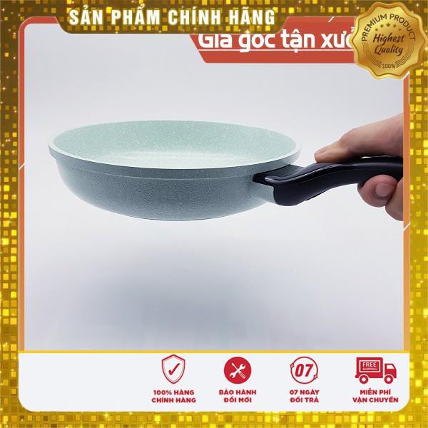 Chảo nhôm chống dính xanh đá Lacena size 20cm, mã SA22492