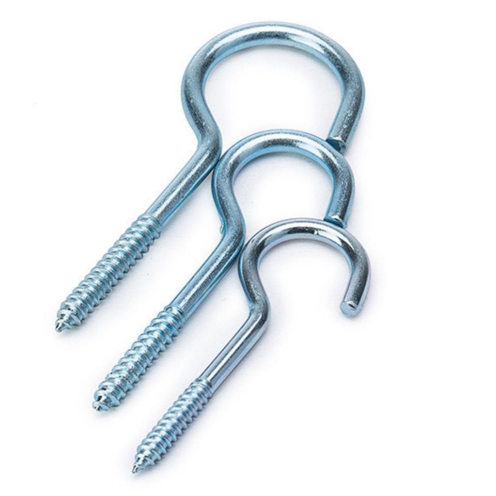 Móc Câu Cá Mắt Cừu Mở Rộng Bằng Thép Không Gỉ Mạ Kẽm Chịu Tải Nặng