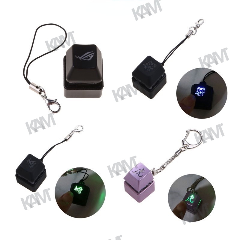 Kam RGB LED ROG Asus Bàn phím cơ Bàn phím công tắc Móc khóa Bàn phím có đèn nền Bộ điều khiển công tắc giảm căng thẳng