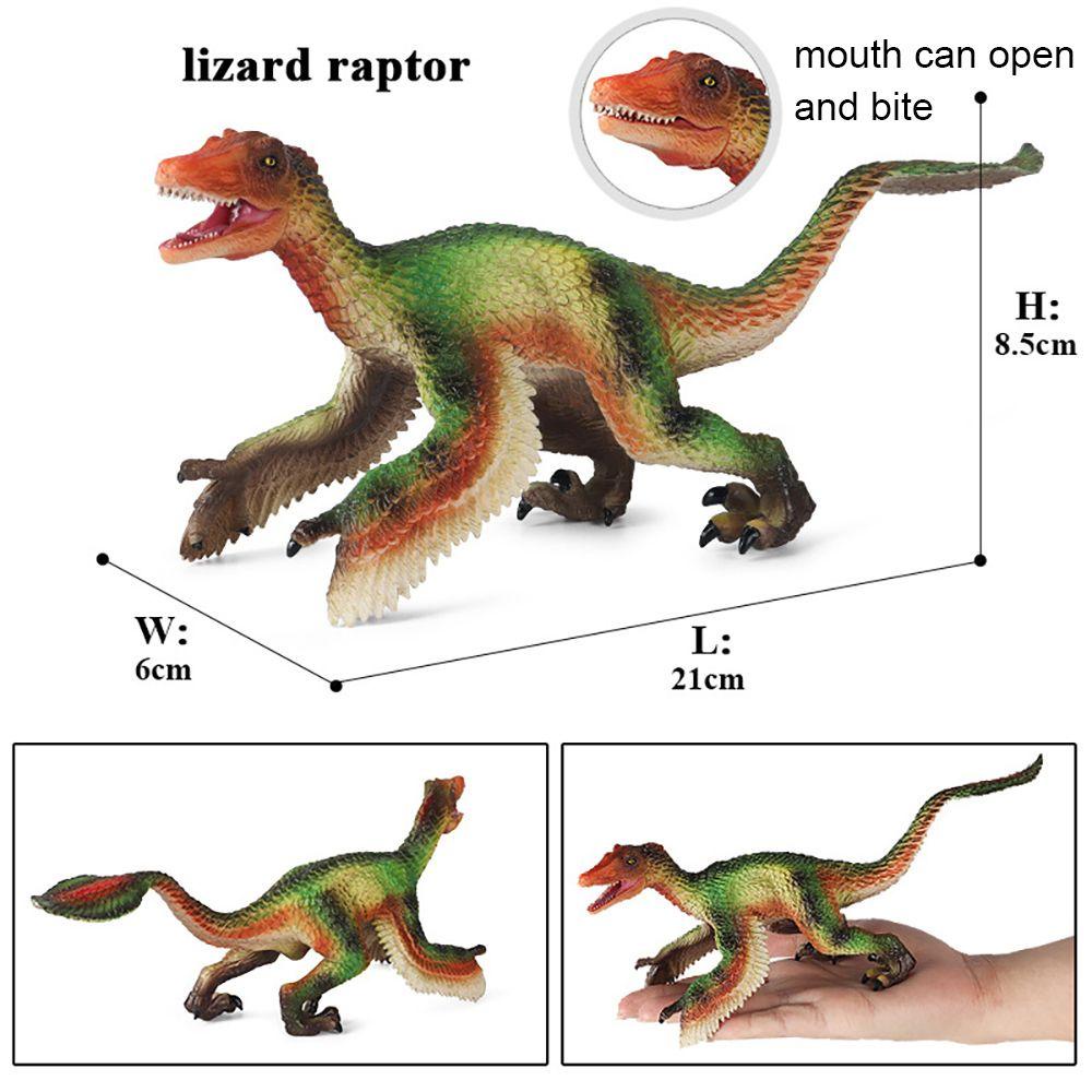 Mô Hình Khủng Long Đồ Chơi Giống Thật Dành Cho Học Sinh Utah Raptor