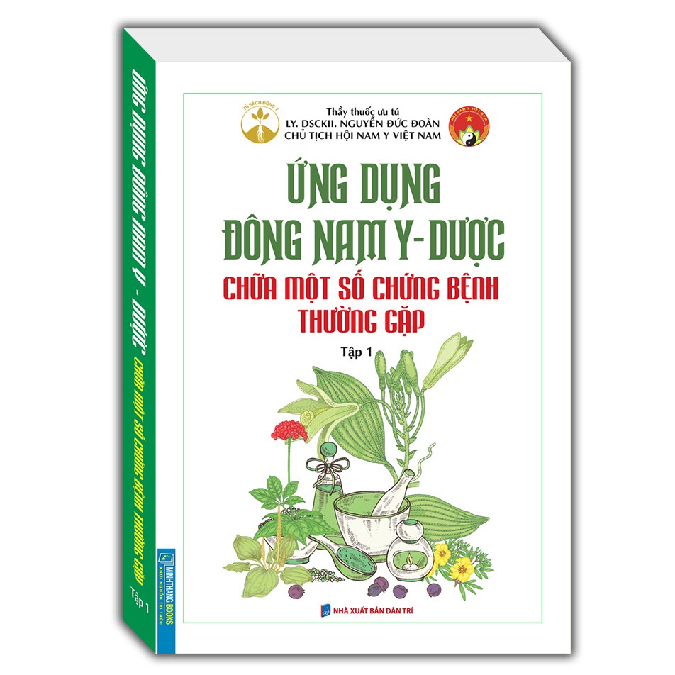 Sách - Ứng dụng đông nam y - dược chữa một số chứng bệnh thường gặp tập 1 Kèm Quà tặng