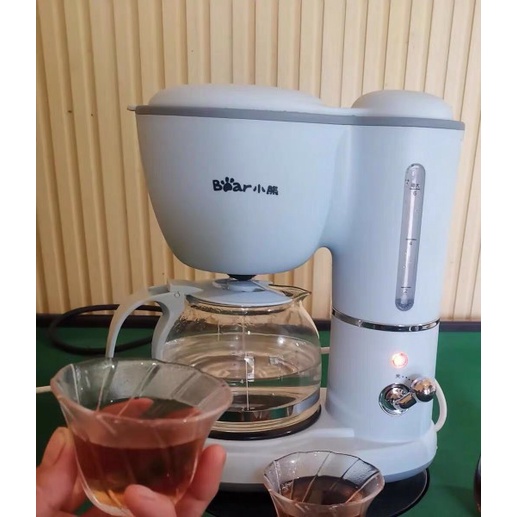 Máy pha cafe Bear chính hãng - Máy pha trà tự động, trà chiều - Dễ vệ sinh, giữ ấm - Bảo hành toàn quốc