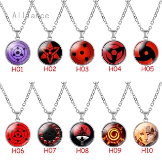 Dây chuyền mặt ngọc thủy tinh kiểu dáng ký hiệu trong Naruto