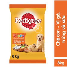 Thức ăn chó con Pedigree bao 8kg