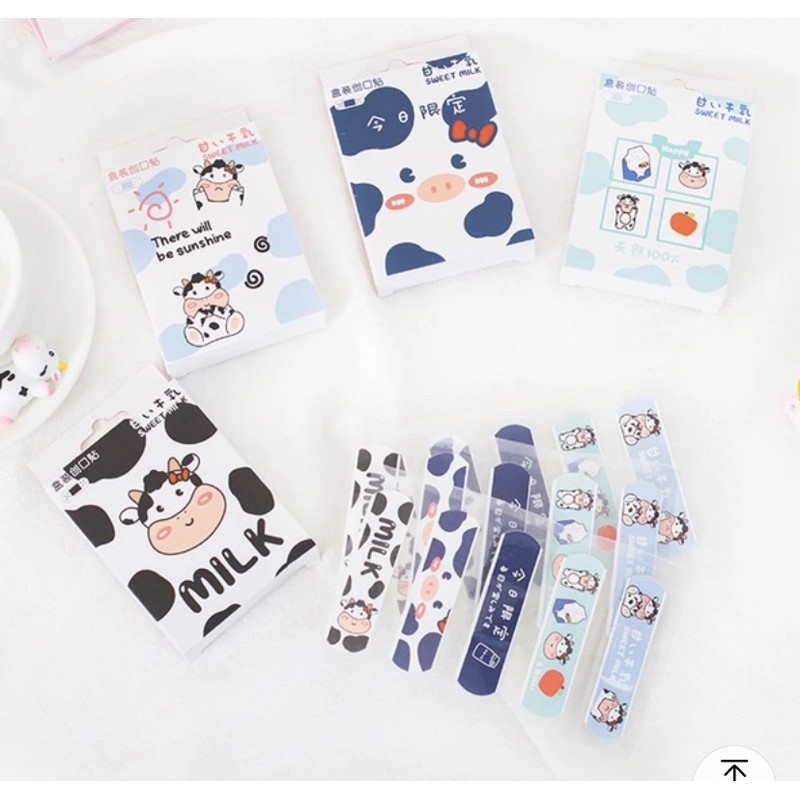 SET 5 BĂNG DÁN CÁ NHÂN URGO - Bò sữa