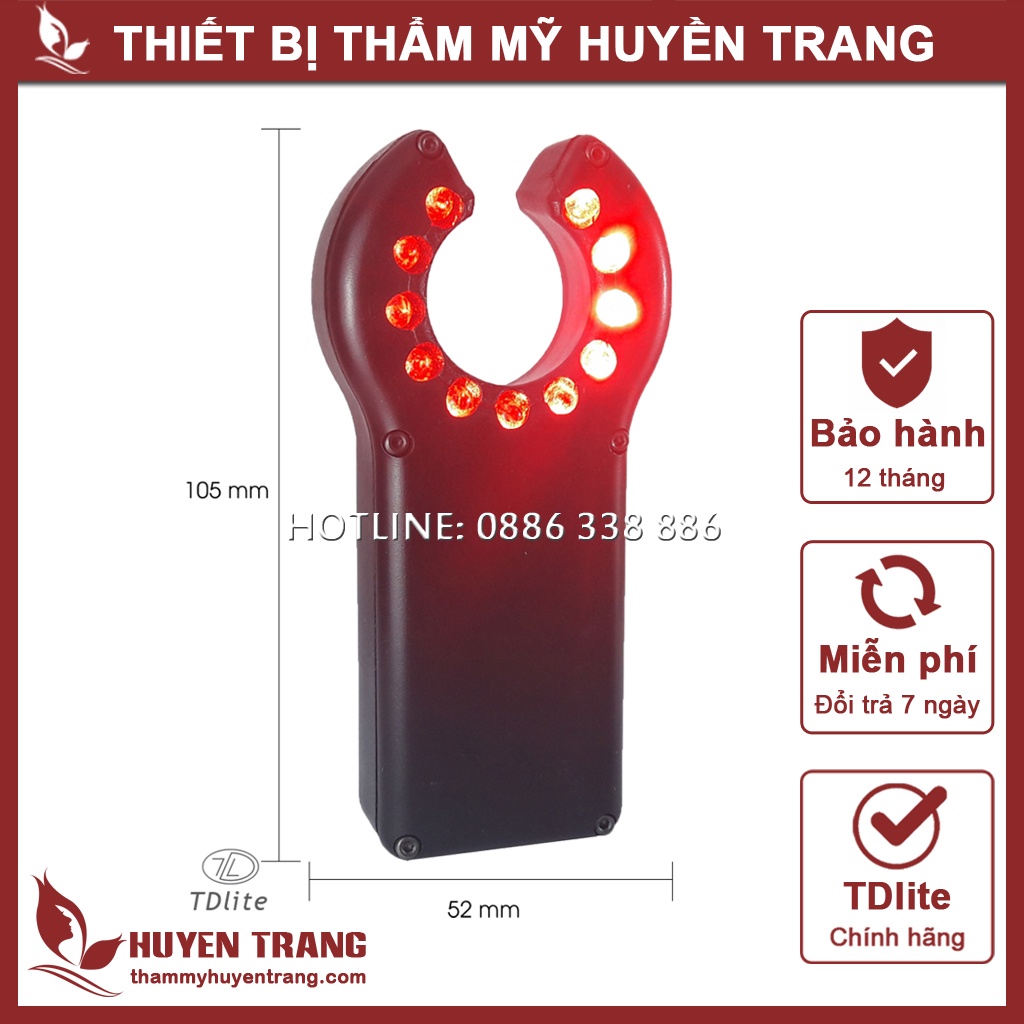 Đèn Soi Tĩnh Mạch, Rò Ven Lấy Ven Dùng Trong Spa, Thẩm Mỹ Viện Huyền Trang NANOCEE