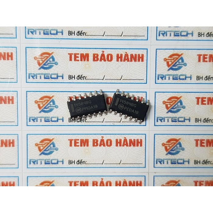 Combo 5 con] 14584BG, MC14584BDR2G IC Chuyên Dụng SOP-14