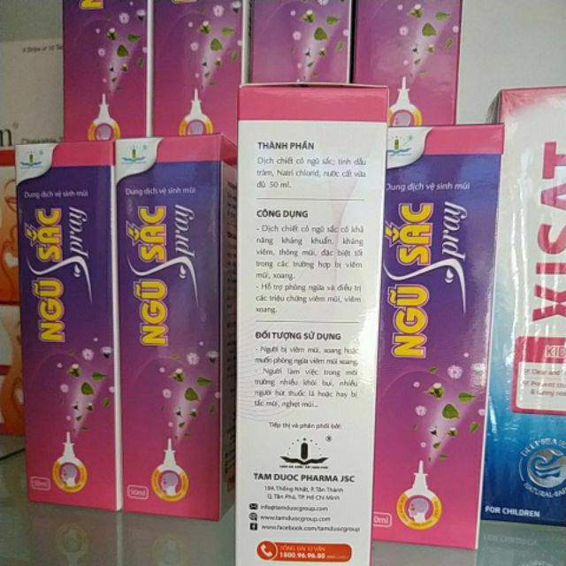 Ngũ sắc spray ( dung dịch xịt mũi )