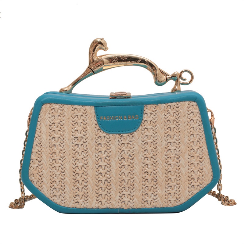 Túi Đeo Chéo Hình Vuông Cỡ Nhỏ Phong Cách Cổ Điển Thời Trang Cho Nữ