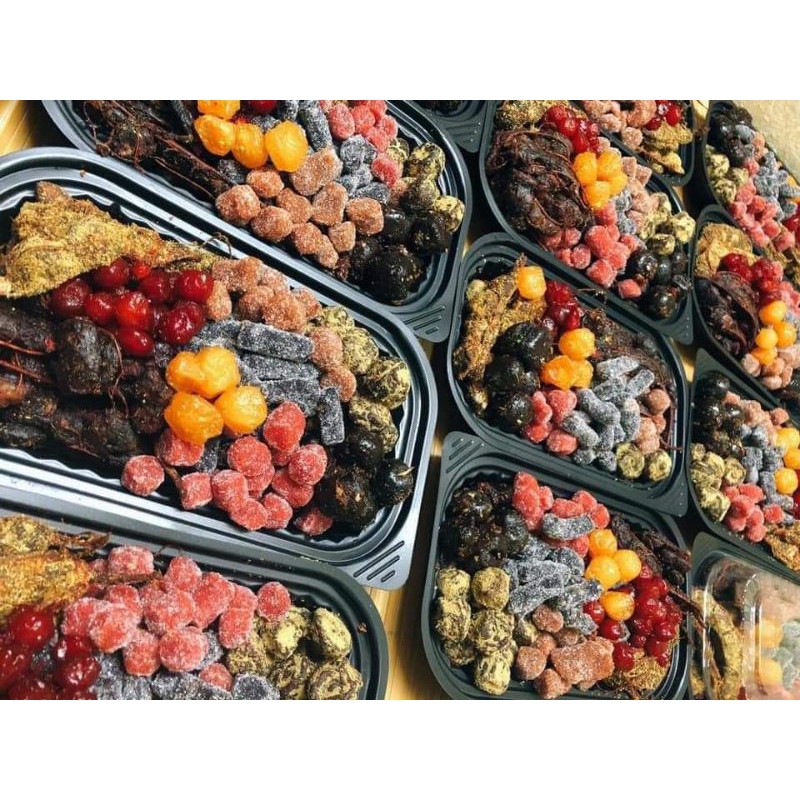 Hộp 500g ô mai mix 9 vị - mix ngẫu nhiên | BigBuy360 - bigbuy360.vn