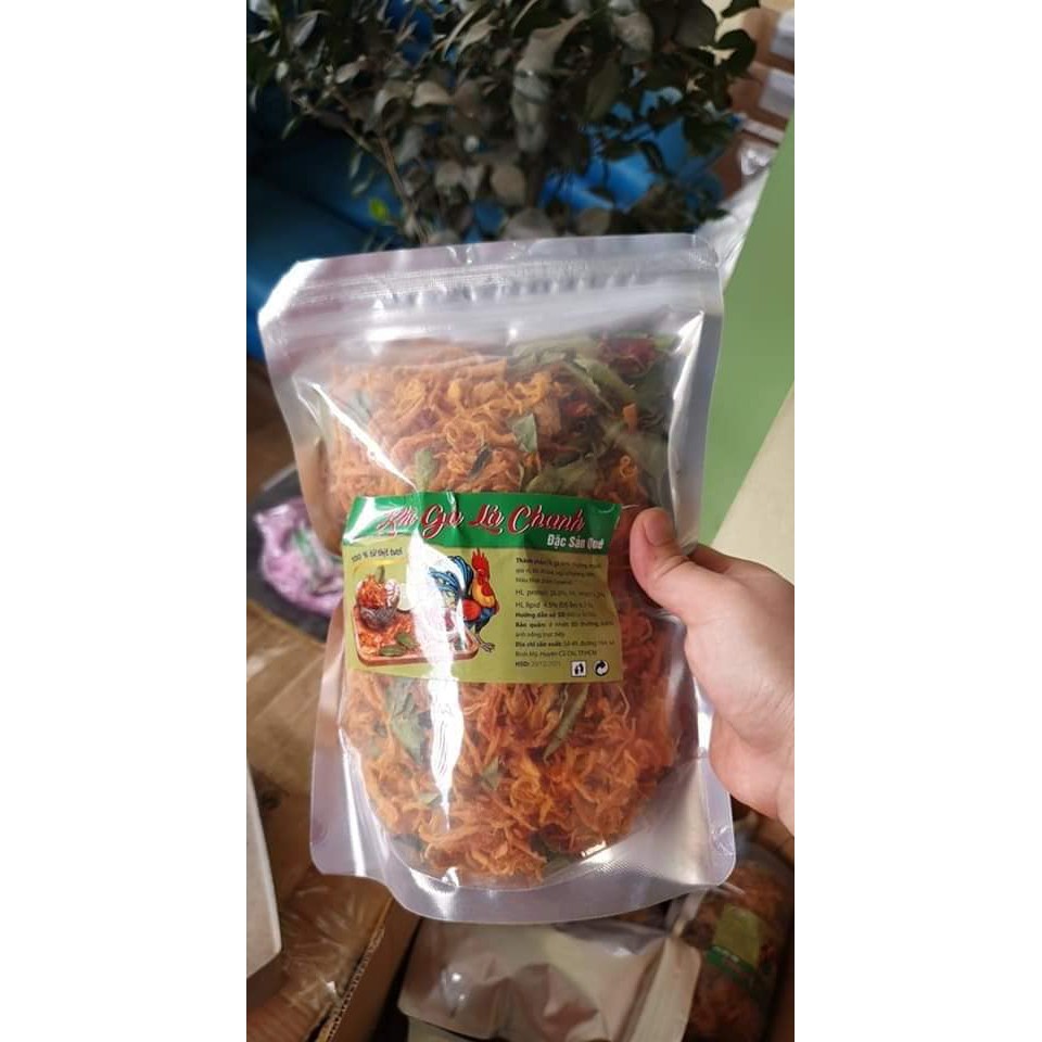 Khô gà lá chanh loại 1 hộp 500g. | BigBuy360 - bigbuy360.vn