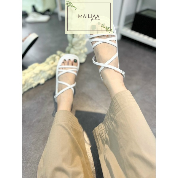 Sandal đế xuồng 3 phân MAILIAA quai chiến binh đế SIKETU