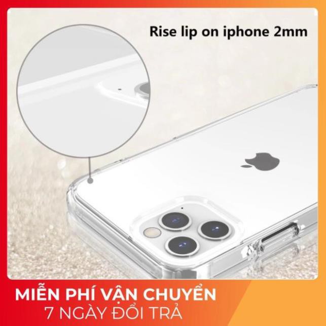 Ốp lưng trong suốt Hoco cho iPhone 6 - 12 Promax chống ố, chống bẩn, bảo vệ cảm tuyệt đối, thiết kế ôm máy chống va đập