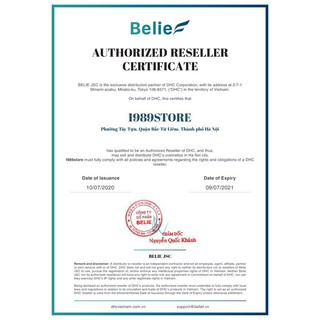 Viên Uống Giữ Ẩm Cấp Nước DHC Hyaluronic Acid 30 Ngày - 1989Store Phân Phối Chính Hãng