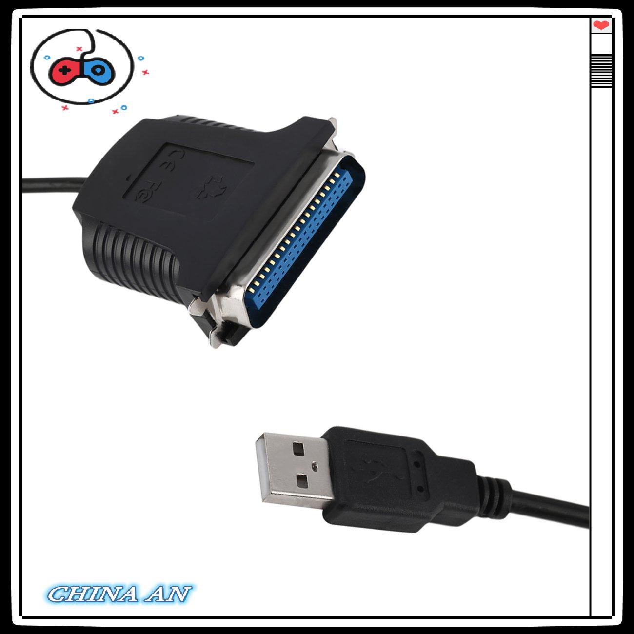 ⚡Hot sản phẩm/USB to Parallel Port LPT1 36 Pins IEEE 1284 Printer Scanner Cable Adapter