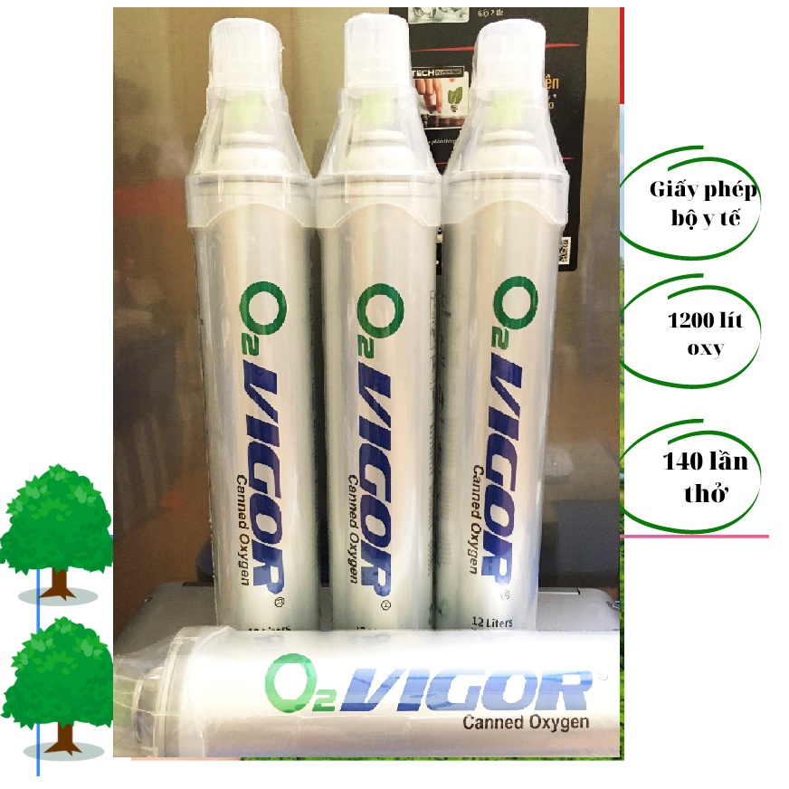 Bình thở oxy mini cầm tay tạo ra lượng khi thở tới 12 lít oxy tinh khiết