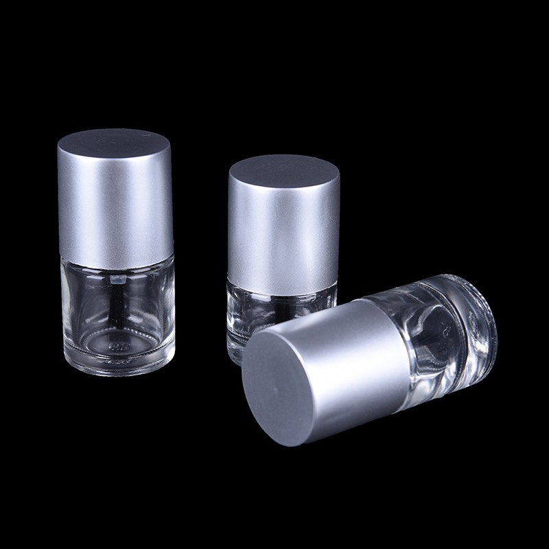 1 Hũ Đựng Sơn Móng Tay Bằng Thủy Tinh Trong Suốt Có Nắp Đậy YL2206 V2N 5 8 10ml