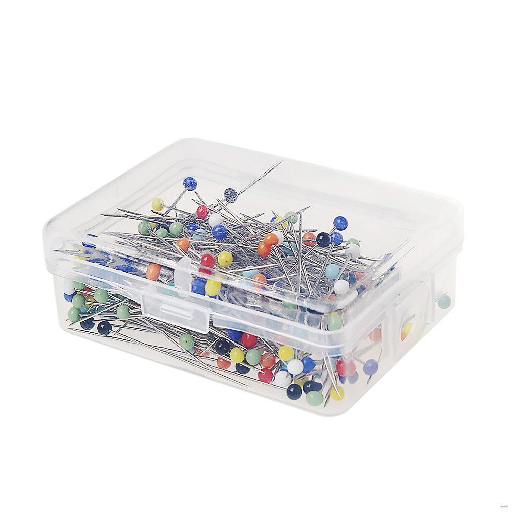 Set 250 Kim Ghim Đầu Tròn Nhiều Màu