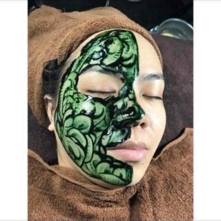 Mặt nạ tảo xoắn làm đẹp da