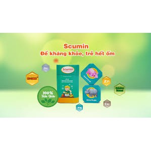 Scumin - Đề Kháng Khỏe Trẻ Hết Ốm Hộp 20 gói